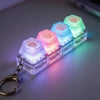 Keyboard Keychain LED Light Fidget Toy